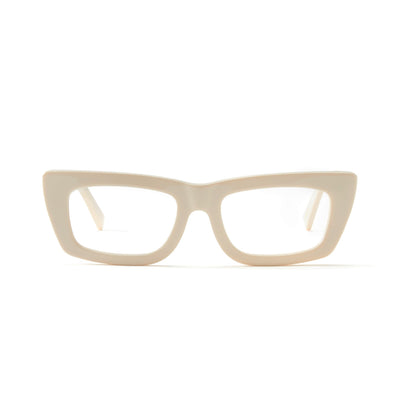 Photo of a pair of Agathe Creme Reading Glasses by FrenchKiwis