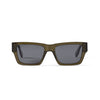 Aimé Sun Clear Dark olive Sun Glasses