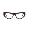 Béatrice Blue Light Milky Chocolate Brown Blue Light Glasses
