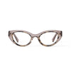 Camille Clair Tan & Grey Marbré Lecture Lunettes