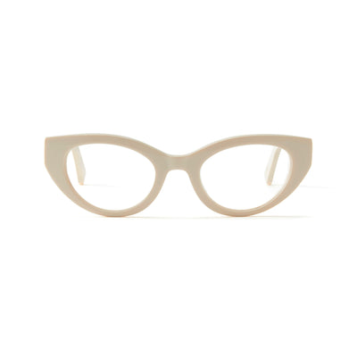 Photo of a pair of Camille Creme Reading Glasses by FrenchKiwis