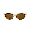 Camille Solaire Champagne & Tortoise Solaire Lunettes