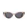 Camille Sun Clear Tan & Grey Marble Sun Glasses