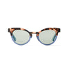 Céline Solaire Cyan & Light Tortoise Solaire Lunettes