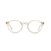 Charlie Anti-Lumière Bleue Clair et doré Anti-Lumière Bleue Lunettes