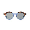 Charlotte Solaire Cyan & Light Tortoise Solaire Lunettes
