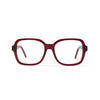 Ella Blue Light Clear Burgundy Blue Light Glasses