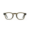 Enzo Blue Light Clear Olive Blue Light Glasses