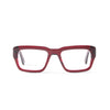 Henri Clear Burgundy Reading Glasses