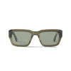 Henri Sun Clear Dark Olive Sun Glasses