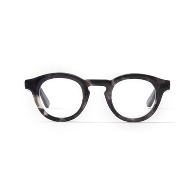 Photo of a pair of Jude Grey Tortoise Reading Glasses by FrenchKiwis