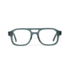 Lenny Clear Stone Blue Reading Glasses