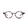 Loïs Anti-Lumière Bleue Mauve & Gris Tortoise Anti-Lumière Bleue Lunettes