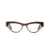 Marion Blue Light Gradient Brown Blue Light Glasses