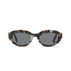 Monroe Solaire Gris Marbré & Noir Solaire Lunettes