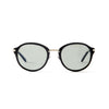 Morgan Solaire Gris foncé et argent Solaire Lunettes