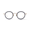 Nicolas Cobalt & Rose Gold Reading Lunettes
