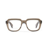 Reuben Blue Light Clear Taupe Blue Light Glasses