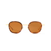 Thierry Solaire Marron Marbré & Mat Gold Solaire Lunettes