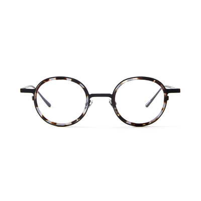 Photo of a pair of Arthur Onyx & Mat Black Reading Glasses by FrenchKiwis