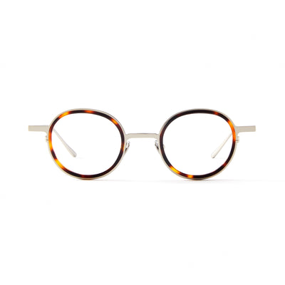 Photo of a pair of Arthur Tortoise & Mat Silver Reading Glasses by FrenchKiwis