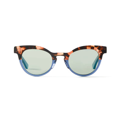 Photo of a pair of Céline Sun Cyan & Light Tortoise Sun Glasses by FrenchKiwis