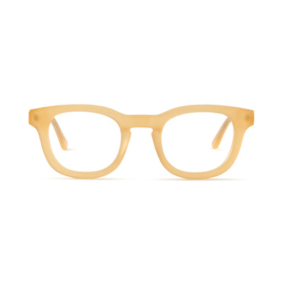 Photo of a pair of Claude Honey Reading Glasses by FrenchKiwis