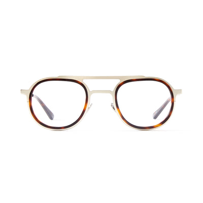 Photo of a pair of Hugo Tortoise & Mat Silver Reading Glasses by FrenchKiwis
