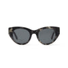 Jackie Solaire Gris Tortoise Solaire Lunettes