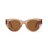 Jackie Solaire Rosé Marbré Solaire Lunettes