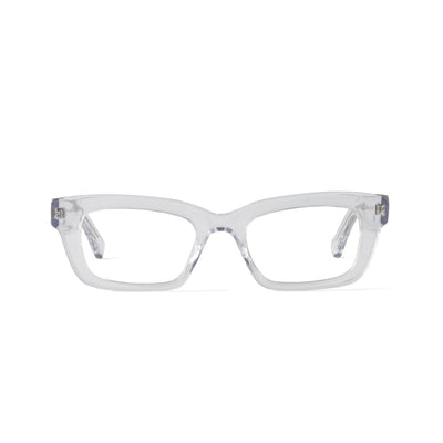 Photo of a pair of Margot Clear Reading Glasses by FrenchKiwis