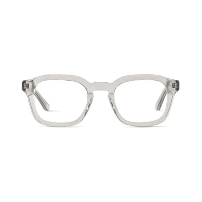 Photo of a pair of Oscar Clear Grey Reading Glasses by FrenchKiwis