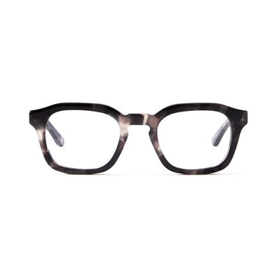 Photo of a pair of Oscar Grey Marble Reading Glasses by FrenchKiwis