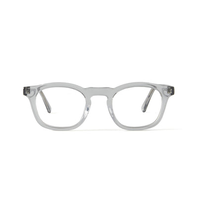 Photo of a pair of Thomas Clear Grey Reading Glasses by FrenchKiwis
