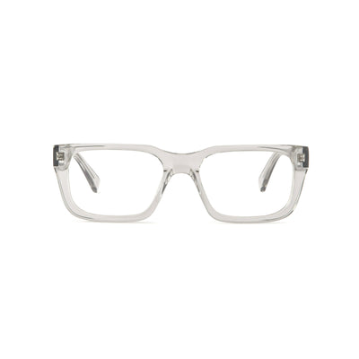Photo of a pair of Victoire Clear Grey Reading Glasses by FrenchKiwis