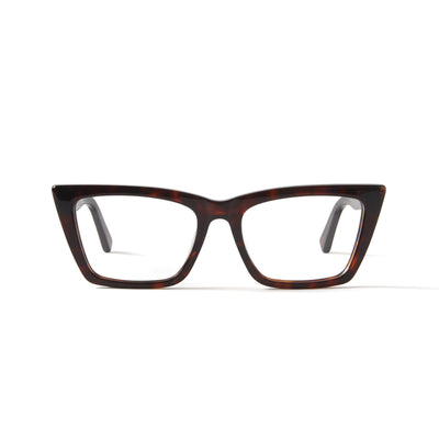 Photo of a pair of Zoé Dark Tortoise Reading Glasses by FrenchKiwis