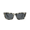 Zoé Solaire Gris Marbré Solaire Lunettes