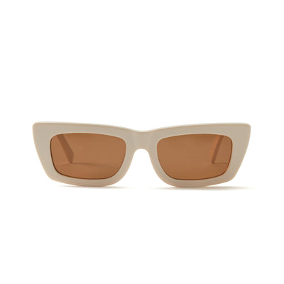 Photo of a pair of Agathe Sun Creme Sun Glasses by FrenchKiwis
