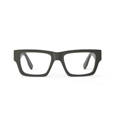 Photo of a pair of Aimé Army Green Reading Glasses by FrenchKiwis