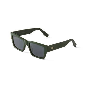 French Kiwis Aime Sun Women's Chic Blue Sunglasses Side View
