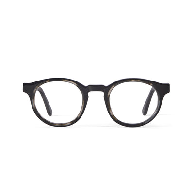 Photo d'une paire d'Alexis Anti-Lumière Bleue Noir Marbré Anti-Lumière Bleue  Lunettes  par FrenchKiwis