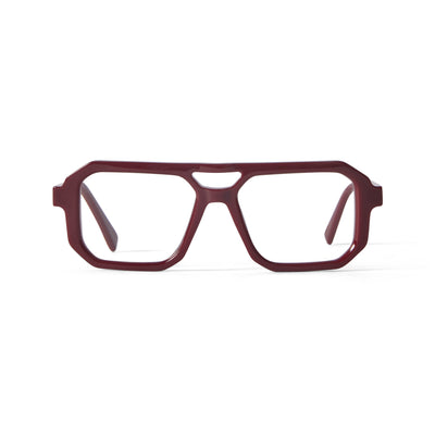 Photo of a pair of Angelo Burgundy Reading Glasses by FrenchKiwis