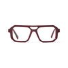 Angelo Burgundy Reading Glasses