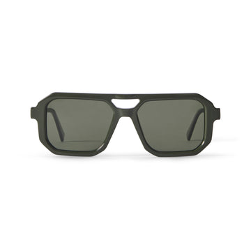 French Kiwis Angelo Sun Women's Chic Blue Sunglasses Front View