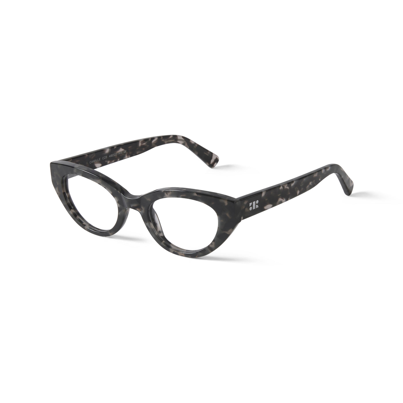 Camille Dark Grey Tortoise