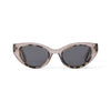 Camille Sun Clear Tan & Grey Marble Sun Glasses