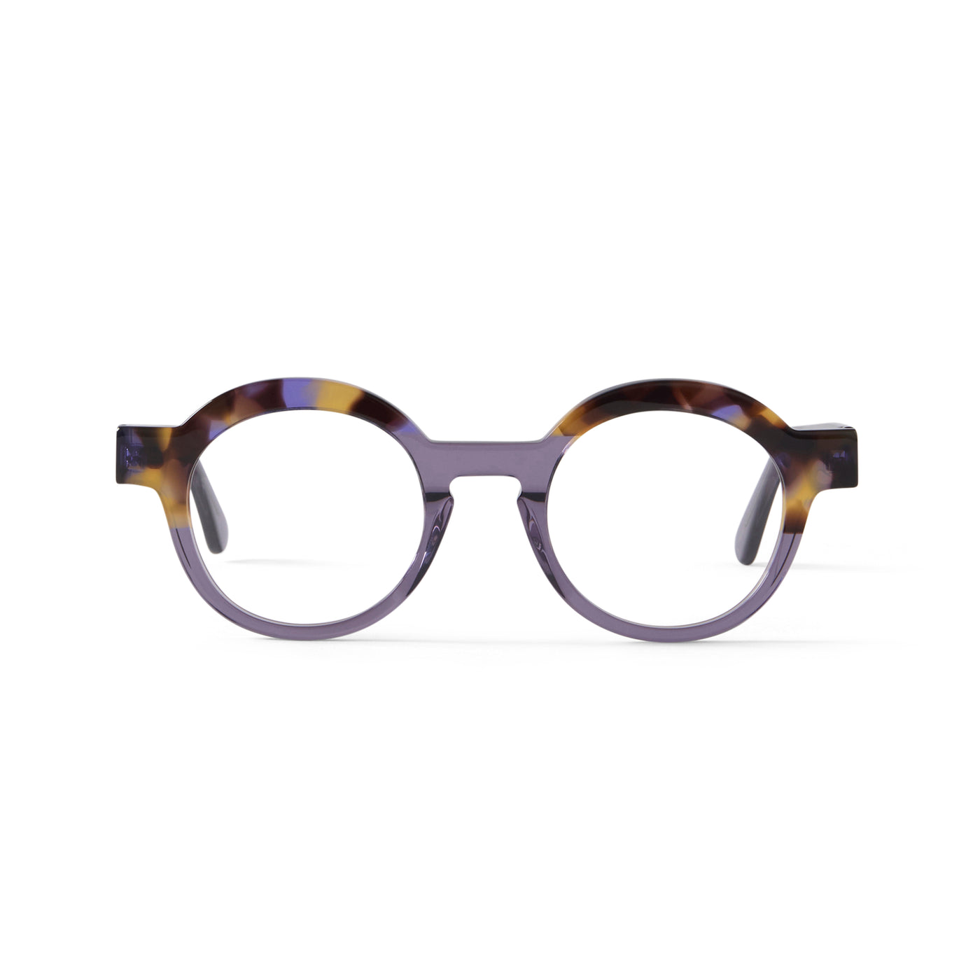 Charlotte Clear Mauve & Tortoise