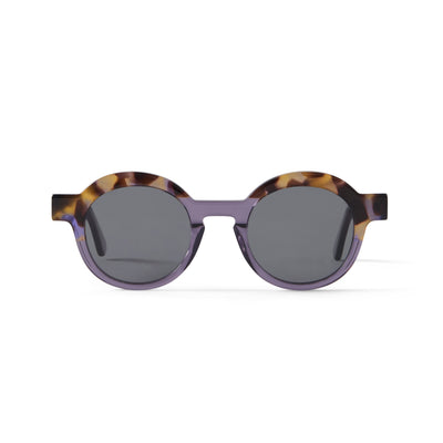 Photo of a pair of Charlotte Sun Clear Mauve & Tortoise Sun Glasses by FrenchKiwis