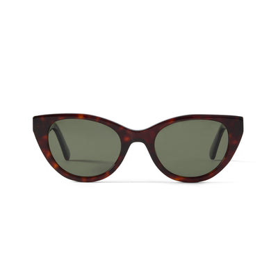 Photo of a pair of Colette Sun Dark Tortoise Sun Glasses by FrenchKiwis