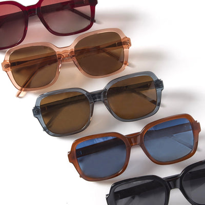 Ella Sun Clear Burgundy